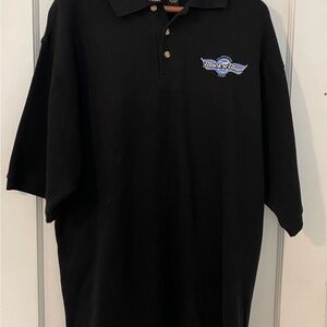 Harley Davidson MDA Black-N-Blue Ball Polo XL